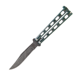 5″  Butterfly Damascus – 114D