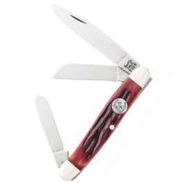 4″ Red Stag Bone Large Stockman – CRSB47