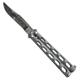 5″  Butterfly Damascus – 114D
