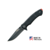 4 5/8" Black G10 Assisted Sideliner - BE112