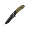 5" Auto Bold Action? V | Black/OD Green G10 Handle with Black Blade