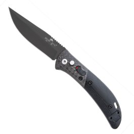 3-3/4″ Auto Bold Action® IX Carbon Fiber Bolster G10 Handles with Bead Blade – AC-900-B4-B