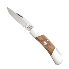 3″ Heritage Walnut Lockback Upswept – C226