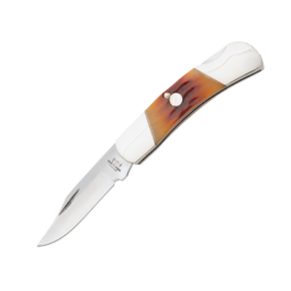 3″ Red Stag Bone Lockback Upswept – CRSB26