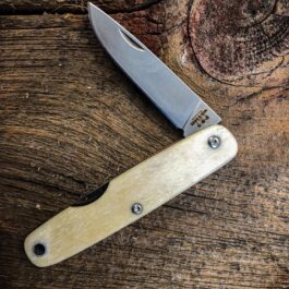 3-1/2″ White Smooth Bone Slip Joint Executive – WSB79