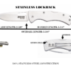 3 1/4" Moneyclip Knife - Image 7