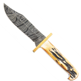 6-1/2″ Genuine India Stag Bone™ Baby Bowie – 500D 1/2