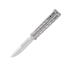 Small Bear Song® IX | Grey Stainless Handle w/Bayonet Blade