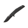 4 1/2" Black G10 Sideliner w/Trigger Assisted Clip Blade