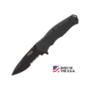 4 1/2"  G10 Serrated Sideliner w/Trigger- BE29