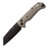 KATAKTώ™ III - Dark Earth & Black Aluminum Slide Lock Auto Wharncliffe