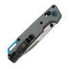Nekama™ I Gray & Blue Aluminum Handle Modified Tanto Blade - Image 2