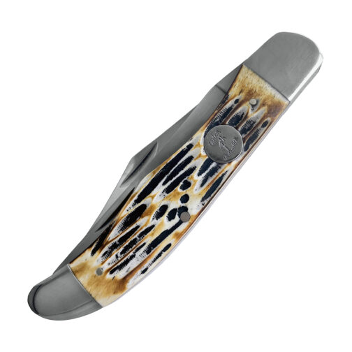 Carbon Steel 2-Blade Folding Hunter - Image 3