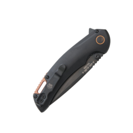 Load Out™ I Black & Copper Aluminum Handle Drop Point Blade Assisted Opener