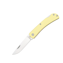 4 5/8″ Carbon Steel Yellow Delrin® Large Locking Farmhand w/ Clip