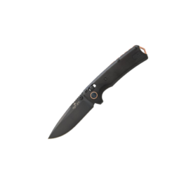 Nekama™ II Black & Copper Aluminum Handle Drop Point Blade
