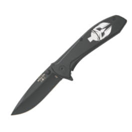 UV Artwork 4″ Stainless Steel Framelock Assisted Opener