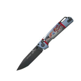 UV Artwork Nekama™ I Pin-up Calendar Art Bomber Knives