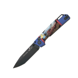 UV Artwork Nekama™ I Pin-up Calendar Art Bomber Knives